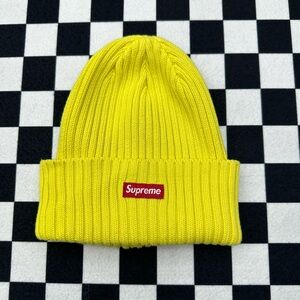 Supreme Bright Yellow Knit Beanie